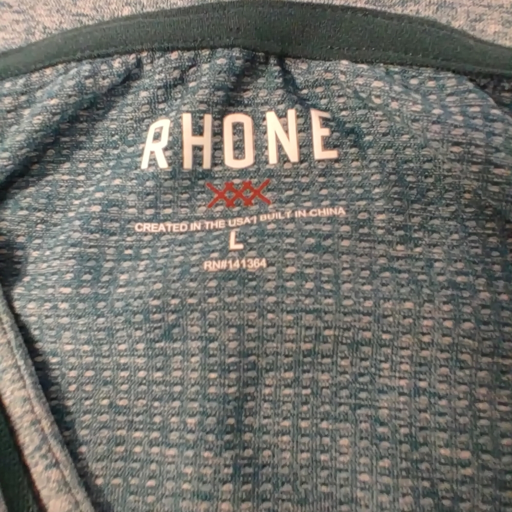 Rhone Performance Mens Blue Pullover Celliant Jac… - image 3